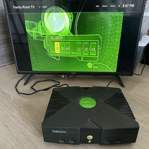 Consola Microsoft Xbox original con cables de alimentación y AV probados X01267-001 ¡Funciona!! - Imagen 1 de 5