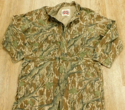 Vintage Mossy Oak Original Treestand Winchester Xpert Coveralls XXL Deer Hunting - Image 1 of 4