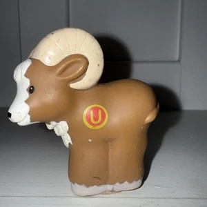 URIEL "U" Fisher Price Little People Alphabet BIG HORNED SHEEP for ZOO - Picture 1 of 7