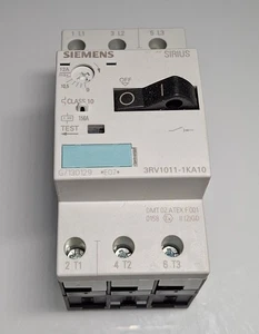 Siemens 3RV1011-1KA10   Leistungschalter  Motorschutzschalter  9 - 12A   Neu/OVP - Bild 1 von 4