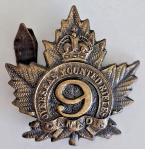 Collar320 9th CMR CEF WW1 - Imagen 1 de 2