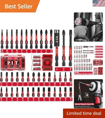 42 Pcs Magnetic Impact Screwdriver Bit Set - S2 Steel Durability and Versatility - Image 1 of 4
