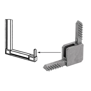 Sash Mill Square Storm Window Corner CRL-Sash Square Cut Fabrication - Pack of 4 - Picture 1 of 1
