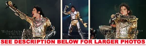 MICHAEL JACKSON The HISTORY TOUR SHOW 3xRARE8x10 PHOTOS - Picture 1 of 1