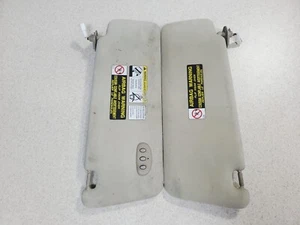 1999-2003 Lexus RX300 Right Left Sun Visor Homelink Lighted Tan Beige OEM - Bild 1 von 7