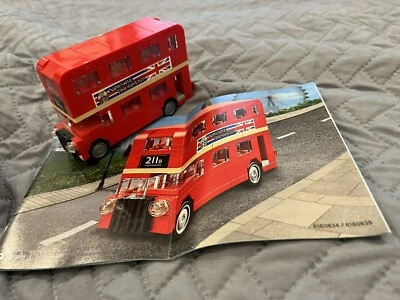 Lego 40220 Mini London Bus Complete With Manual  - Image 1 of 2