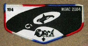OA #194 Orca 2004 NOAC Flap - Delegate - S19 - Bild 1 von 1