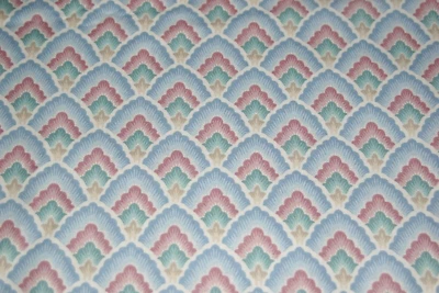 2 1/4 yds KINGSWAY COTTON HOME DECOR/DRAPERY/LIGHT UPHOLSTERY FABRIC 'BARGELLLO' - Image 1 of 2