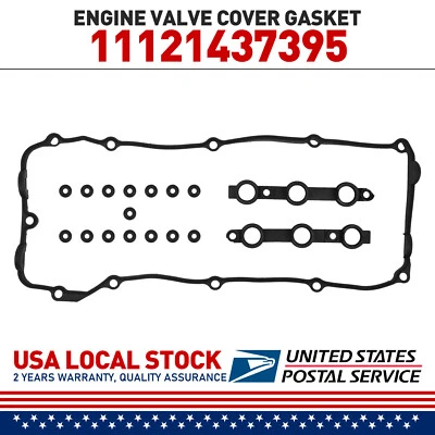Juego de juntas de cubierta de válvula para BMW 325i 325is 525i 525iT M3 M50B25 S50B30 1993-1995 Foto 1 de 4