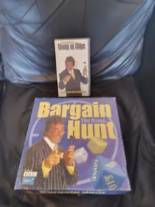 BBC Bargain Hunt The Board Game (2003) David Dickinson (¡Barato como fichas!) vhs - Imagen 1 de 12
