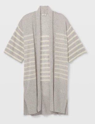 $289 New Club Monaco Cashmere Kimono Style Relaxed Fit Cardigan. Large - Image 1 of 4