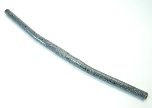 GRAY ZOLATONE BICYCLE 560 MM ALOY FLAT BAR HANDLEBAR 10 DEG 25.4 MM CLAMP - Picture 1 of 4