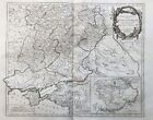 Russia Russie Ukraine Crimea Card Map Santini Copperplate 1778