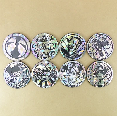 Lot of 8 SPAWN Kini Slammers Authentic The World POG Federation Todd McFarlane - Image 1 of 2