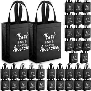 36 Pcs Thank You Reusable Gift Bags Employee Appreciation Gift Bags Thank You... - Picture 1 of 7