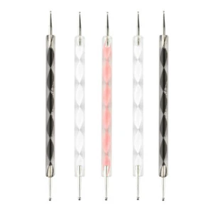 Nagelstreichen Manikürestifte - 5er-Pack Marmorierwerkzeug Maniküre Farbe Liner UV Gel - Bild 1 von 2