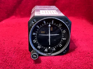 KING KI 204 VOR/LOC CONVERTER AND GLIDESLOPE INDICATOR P/N 066-3034-02 CORE - Picture 1 of 11