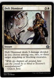 MTG Deft Dismissal Aether Revolt Uncommon #17 - Picture 1 of 2