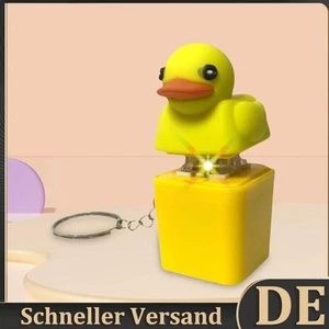 Joli canard fidget jouet porte-clés clavier fidget porte-clés doigt clicker jouets - Photo 1/9