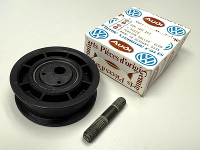 RARO NUEVO VW Volkswagen correa de distribución polea loca plástico 1,8 L Fox Golf Jetta Foto 1 de 4