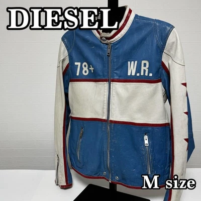 Chaqueta de moto Diesel Racer WOLF RULE cuero M Foto 1 de 4