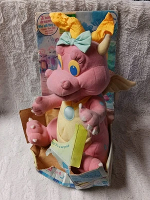 Vintage Playskool 1999 Dragon Tales Babysitting Surprise Cassie Plush New In Box - Image 1 of 4