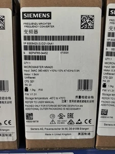 6SE6420-2UD21-5AA1 Siemens inverter 1.5KW brand new in stock - Picture 1 of 4