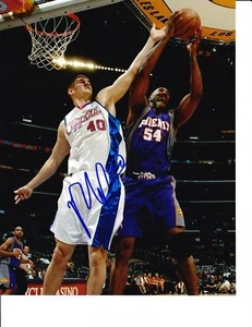 LOS ANGELES CLIPPERS PAUL DAVIS SIGNED BLOCKING 8X10 - Picture 1 of 1