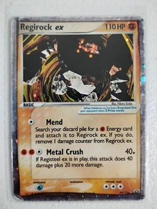 Tarjeta Pokémon Regirock ex 99/106 Emerald Holo rara TCG Nintendo - Imagen 1 de 9