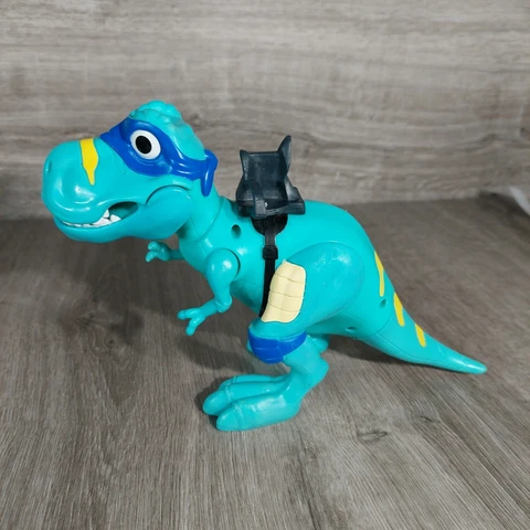 Teenage Mutant Ninja Turtles Half Shell Heroes Blue T-REX Playmates 2015 Caveman Cover