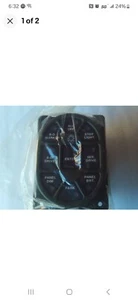 NOS HMMWV LED Multi Push Button Master Light Switch 5930-01-491-9893 9375-00117  - Picture 1 of 2