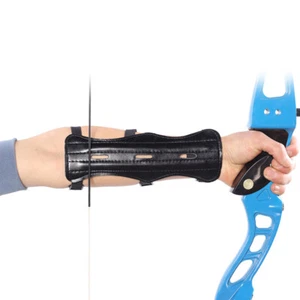 Archery Arm Guard Forearm Protector Straps Gear Bow Training Hunting Supply Fun - Picture 1 of 10
