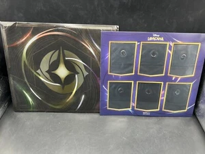 VACÍO SIN TARJETAS Disney Lorcana Original 2022 D23 Expo Portatarjetas Folleto - Imagen 1 de 7