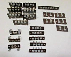 (Choice) 2, 4, 7- Screw Terminal Strips for Speaker/Antenna on Phenolic Strips - Picture 1 of 36