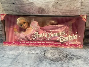 NEU ~ 1995 Barbie Pretty Dreams 18 Zoll Weichkörper Puppe Mattel 13611 NRFB - Bild 1 von 6