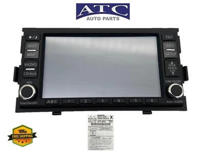 25915-JA00B New Am Fm Cd Player Radio Receiver Display for 2007-10 Nissan Altima Foto 1 de 4