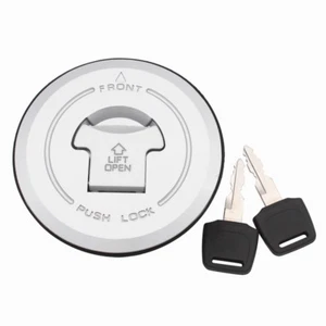 Fuel Gas Tank Cap Cover Lock With 2 Keys for Honda CBR250R 2011 2012 2013 - Imagen 1 de 5