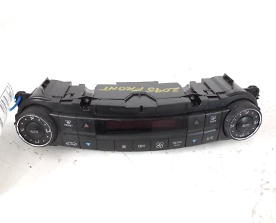 Control de temperatura de clima delantero Mercedes-Benz CLS500 mercado de EE. UU. FABRICANTE DE EQUIPOS ORIGINALES 2006 06 Foto 1 de 3