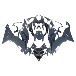 Fairing for Kawasaki Ninja ZX6R ZX636 2019-2023 Plastic Bodywork Dark Nardo Grey - Picture 1 of 9
