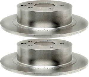 SET OF 2 Disc Brake Rotors Non-Coated Rear ACDelco 18A1321A SC - Picture 1 of 1