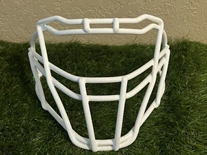 Nuovo Xenith Adult M L XL Predator Casco Calcio Maschera di Ricambio Bianco - Foto 1 di 7