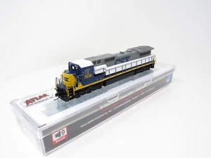 Atlas N 40005668 LokSound DCC CSX YN2 Dash 8-40C Diesel Locomotive Freight Train - Picture 1 of 8