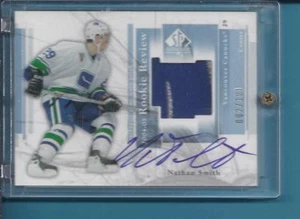 *2004 SP Authentic Game Path & Autograph Rookie Review NATHAN SMITH #002/100 - Picture 1 of 1