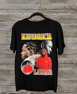 NEW KENDRICK LAMAR RED HOODIE Black All Size Unisex Shirt - Picture 1 of 3
