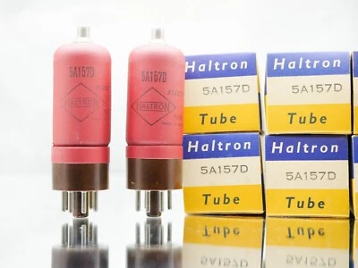 2x Tubo 5A/157D Mullard Haltron EF37A CV358 CV1056 EF36 VR56 300B Driver