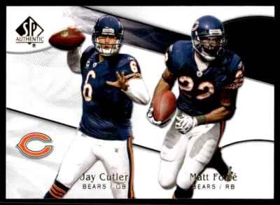 2009 SP Authentic Jay Cutler/Matt Forte R85 - Image 1 of 2