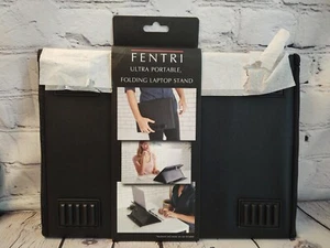 Fentri Soporte Plegable para Portátil Ultra Portátil Negro Nuevo en Paquete - Imagen 1 de 5
