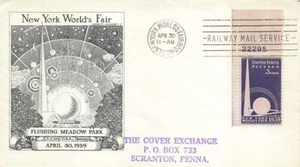 FERIA MUNDIAL DE NUEVA YORK 1940 - DÍA INAUGURAL - Gilbert - R.M.S. cancelar - Imagen 1 de 1