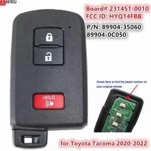 for Toyota Tacoma 2020-2022 Smart Key Keyless Remote Fob HYQ14FBB 0010 - G Board - Foto 1 di 4