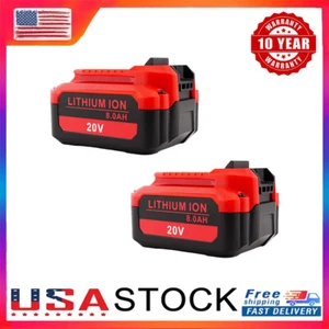 2 PACK 20V V20 4.0Ah Lithium-ion Battery For Craftsman CMCB205 CMCB206 CMCB209 - Picture 1 of 6